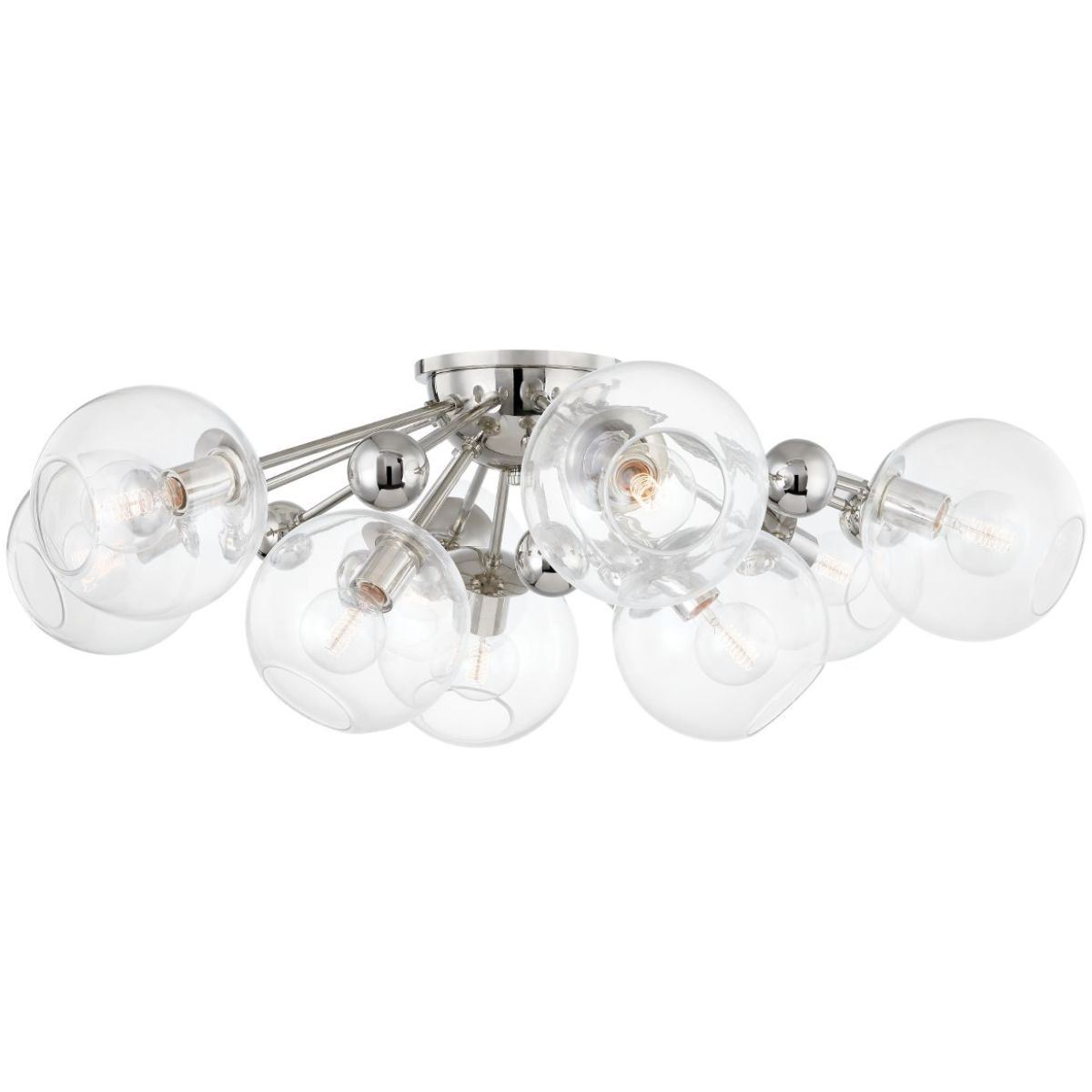 Abbott Semi Flush Mount Ceiling Light - Bees Lighting