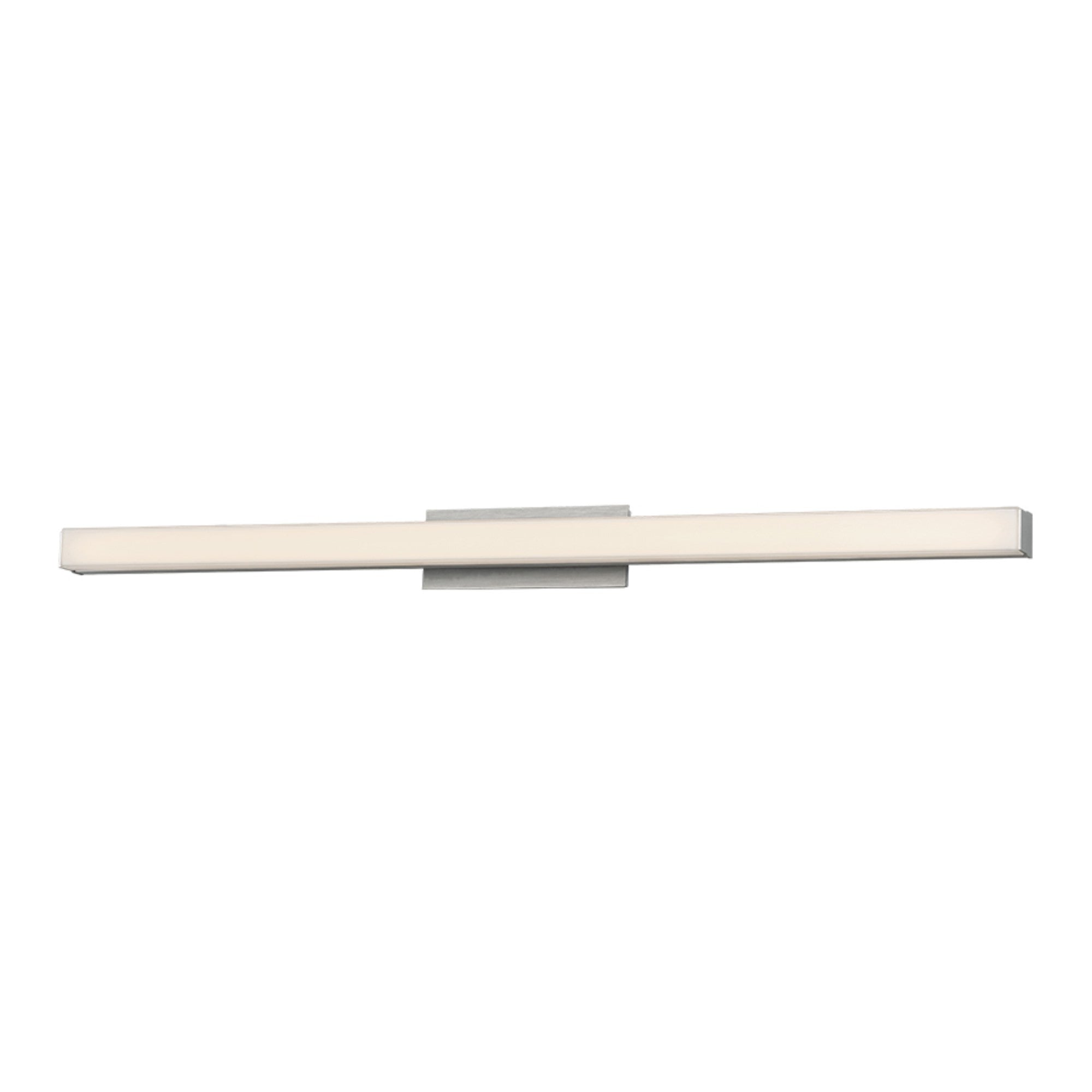 Brink 36" LED Bathroom Vanity, 3CCT, Brushed Aluminum Finish - Bees Lighting
