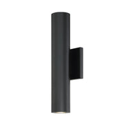 Caliber 14" LED Wall Light, Black Finish - Bees Lighting
