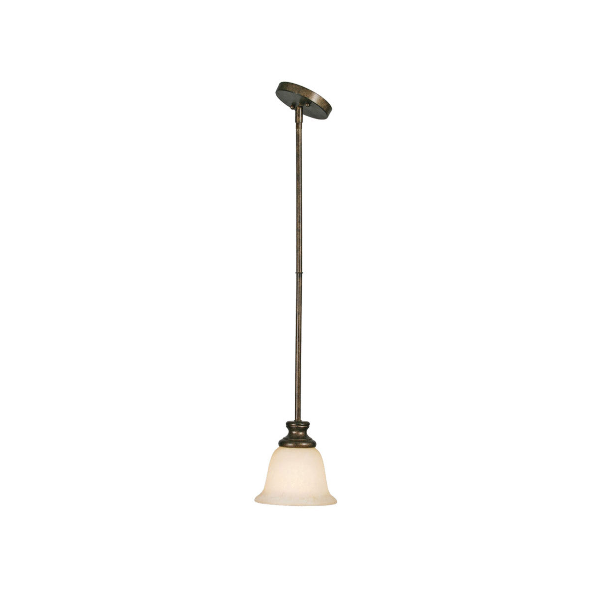 Heartwood 7 in. Pendant Light Brown Finish