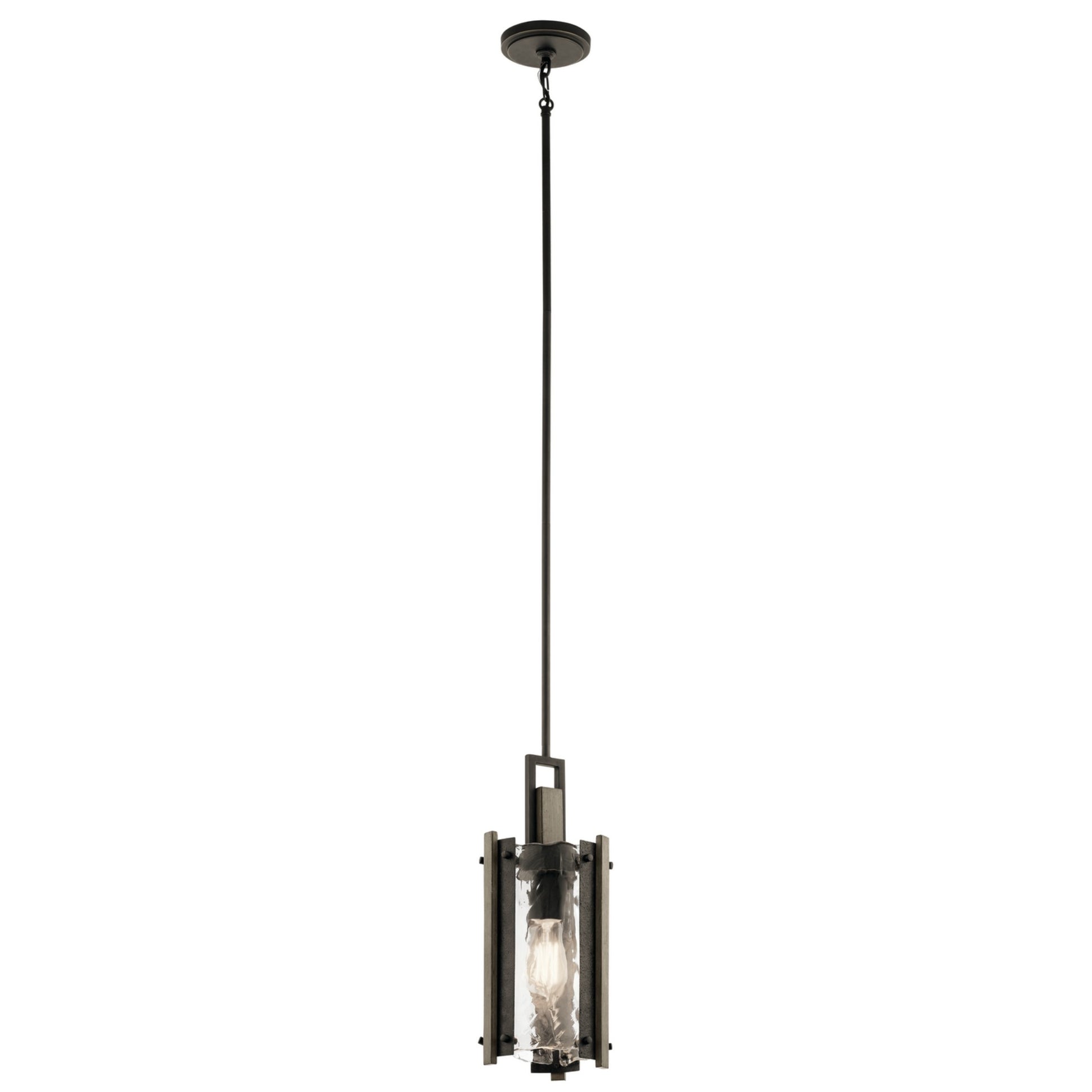Aberdeen 7" Mini Pendant, Olde Bronze Finish - Bees Lighting