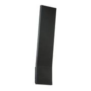 Blade 22" LED Outdoor Wall Sconce, Black Finish - Bees Lighting