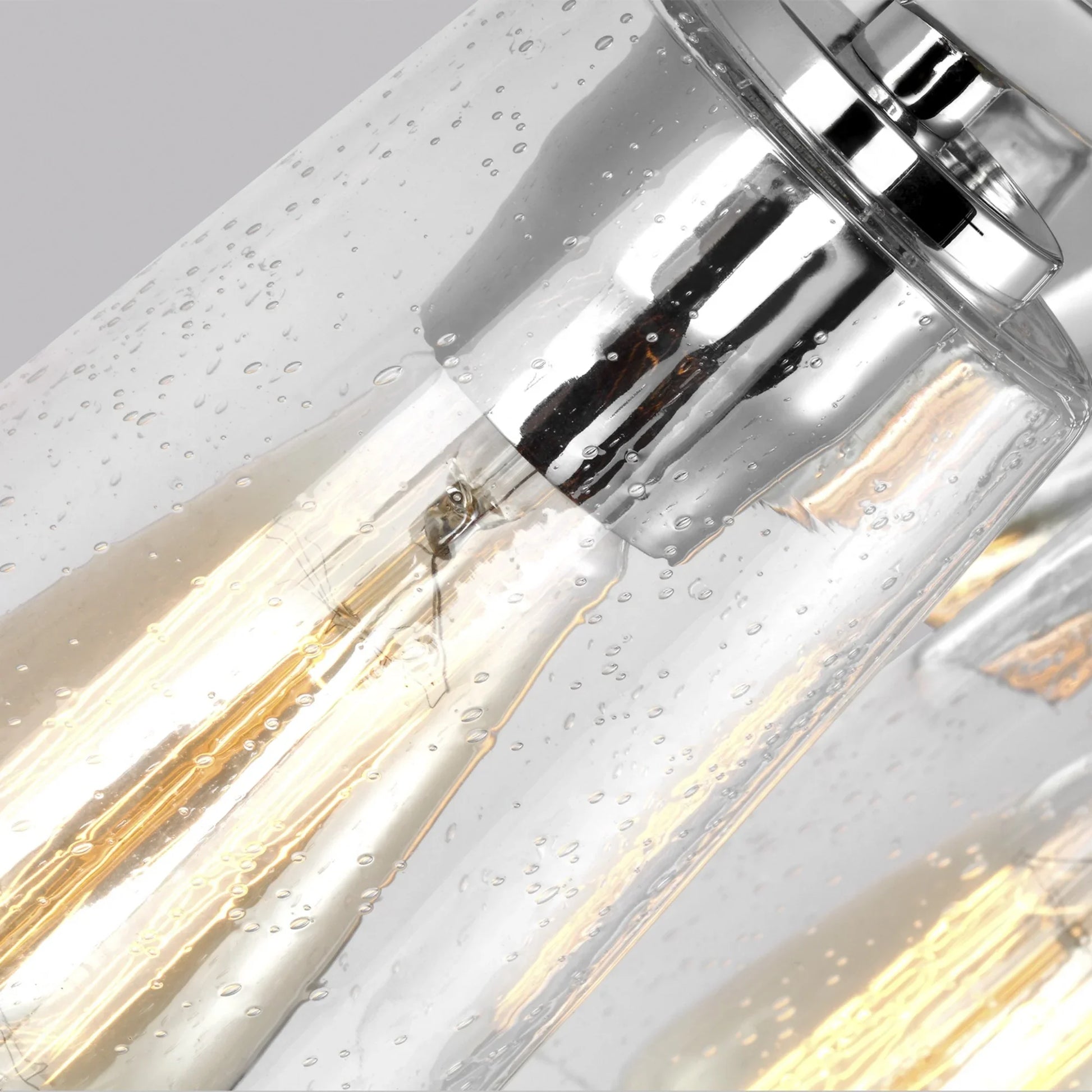 Mercer 22" 3-Light Bathroom Vanity, Chrome Finish - Bees Lighting