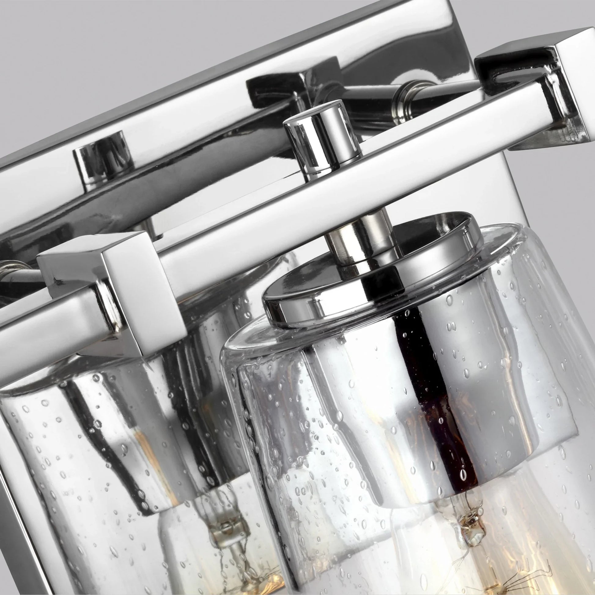 Mercer 22" 3-Light Bathroom Vanity, Chrome Finish - Bees Lighting