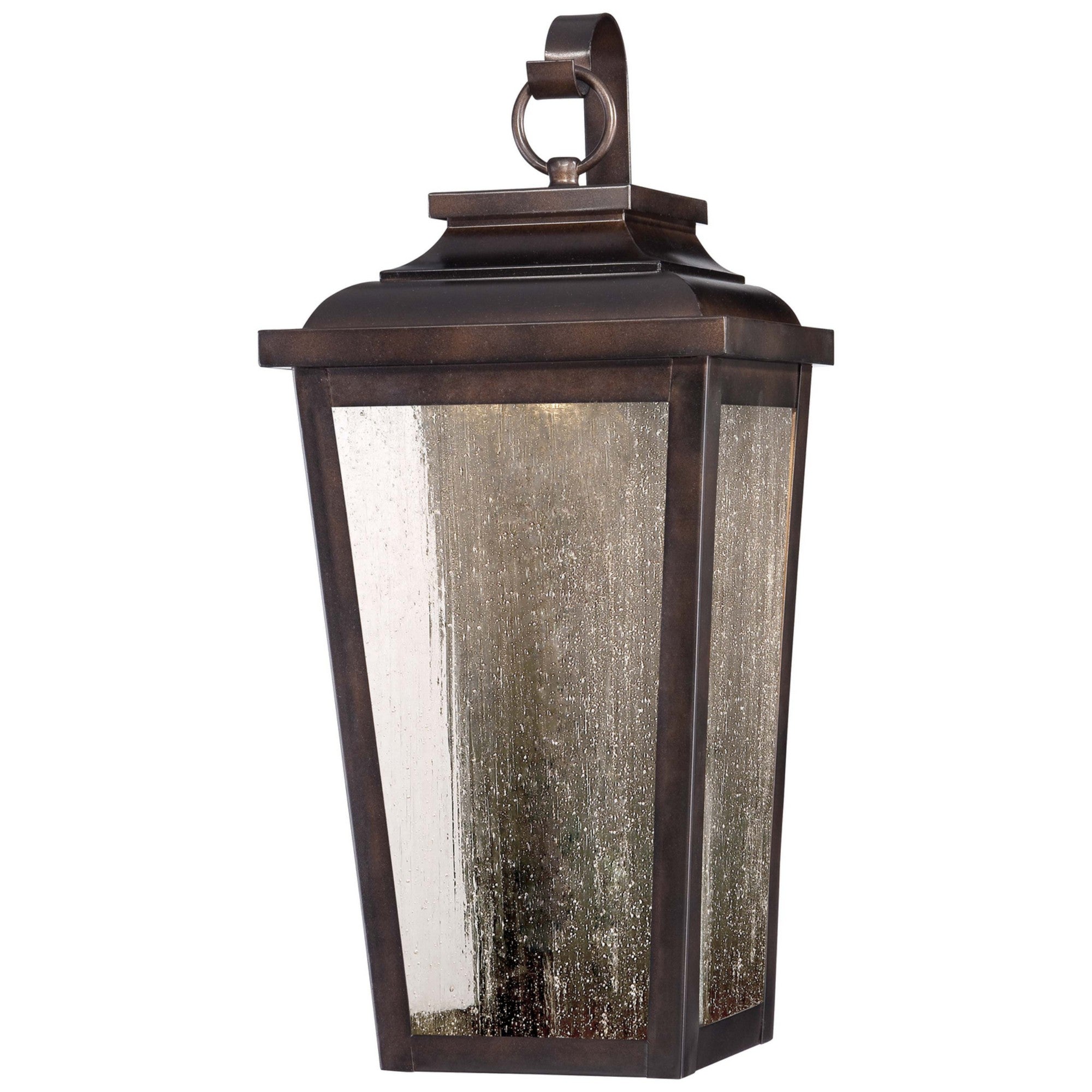 Irvington Manor 19" LED Outdoor Wall Lantern, Chelesa Bronze Finish - Bees Lighting