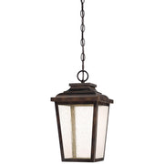 Irvington Manor 16" LED Outdoor Chain Hung, Chelesa Bronze Finish - Bees Lighting