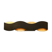 Vaughan 24" LED Vanity, Bronze & Gold Finish - Bees Lighting