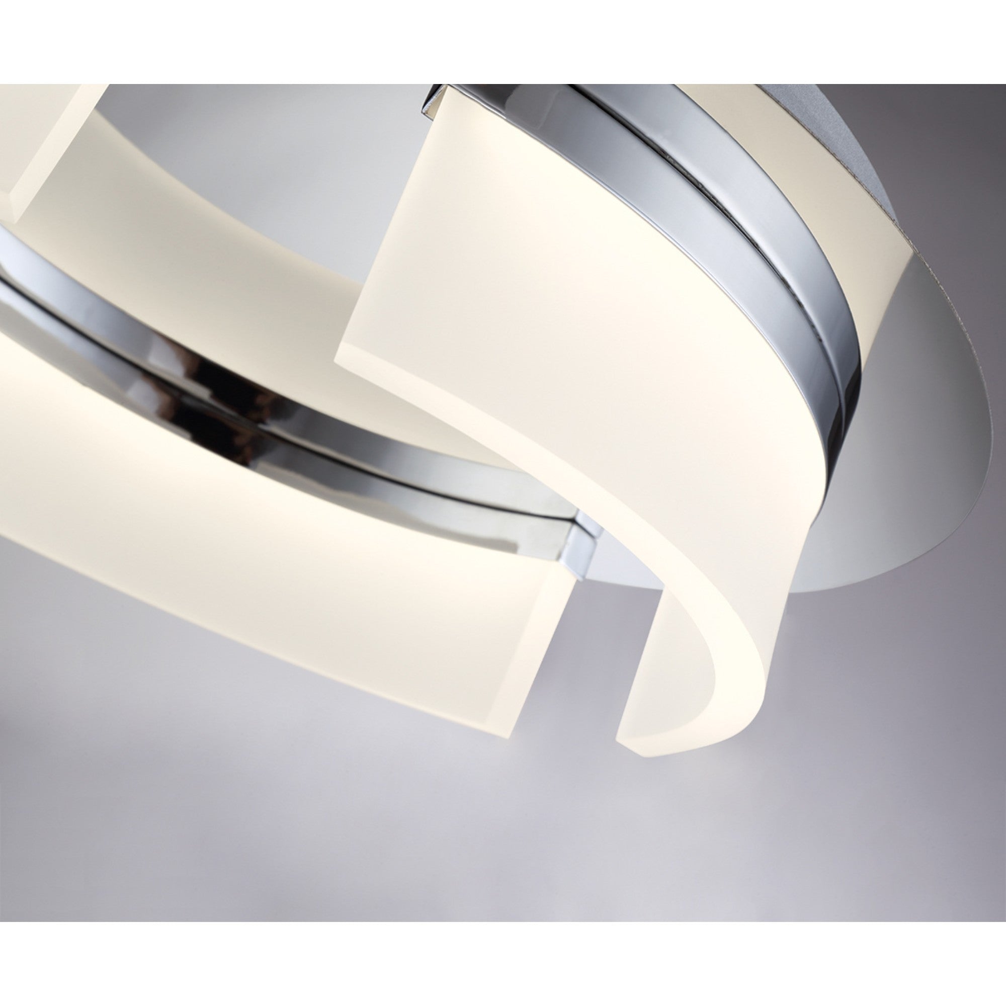 Bria 11" LED Flush Mount, Chrome Finish - Bees Lighting