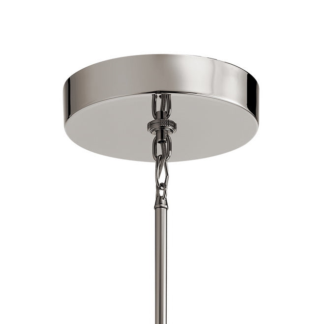 16 in. 2 Lights LED Pendant Light Nickel Finish - Bees Lighting