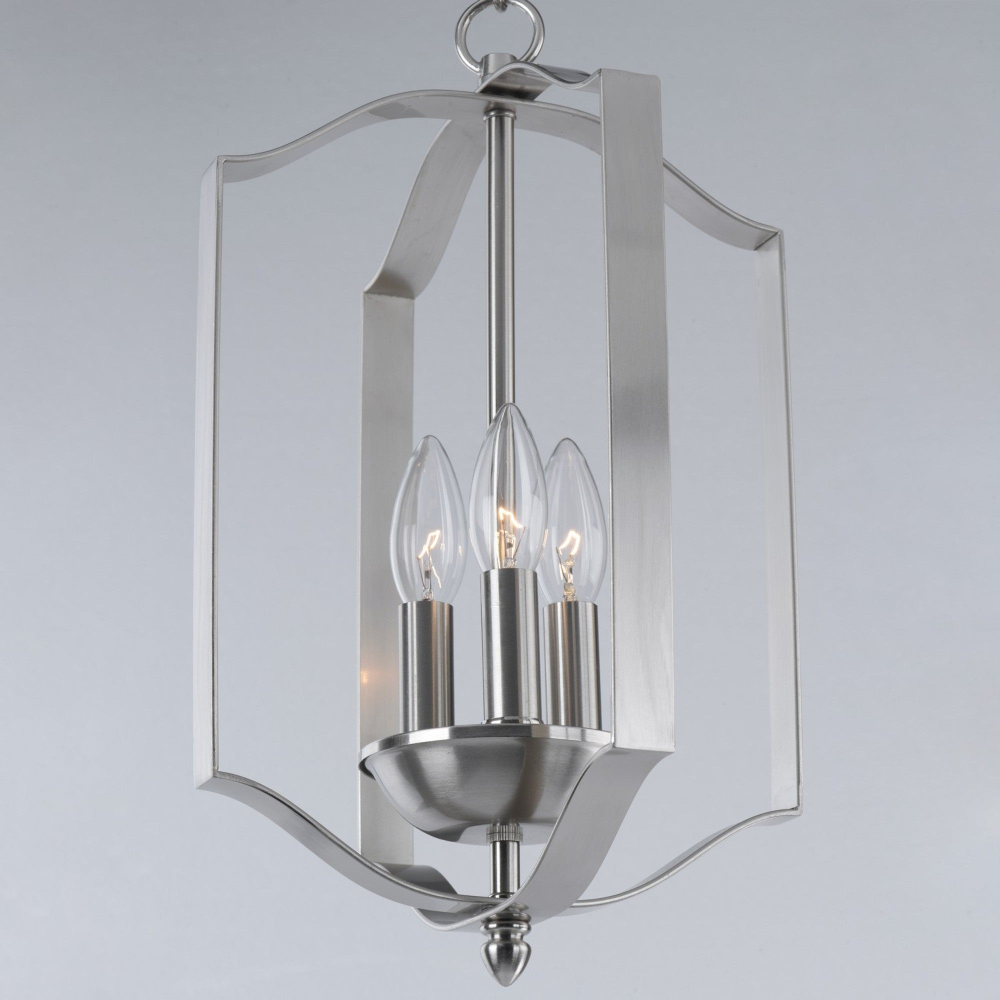 Provident 16" 3-Light Pendant, Satin Nickel Finish - Bees Lighting