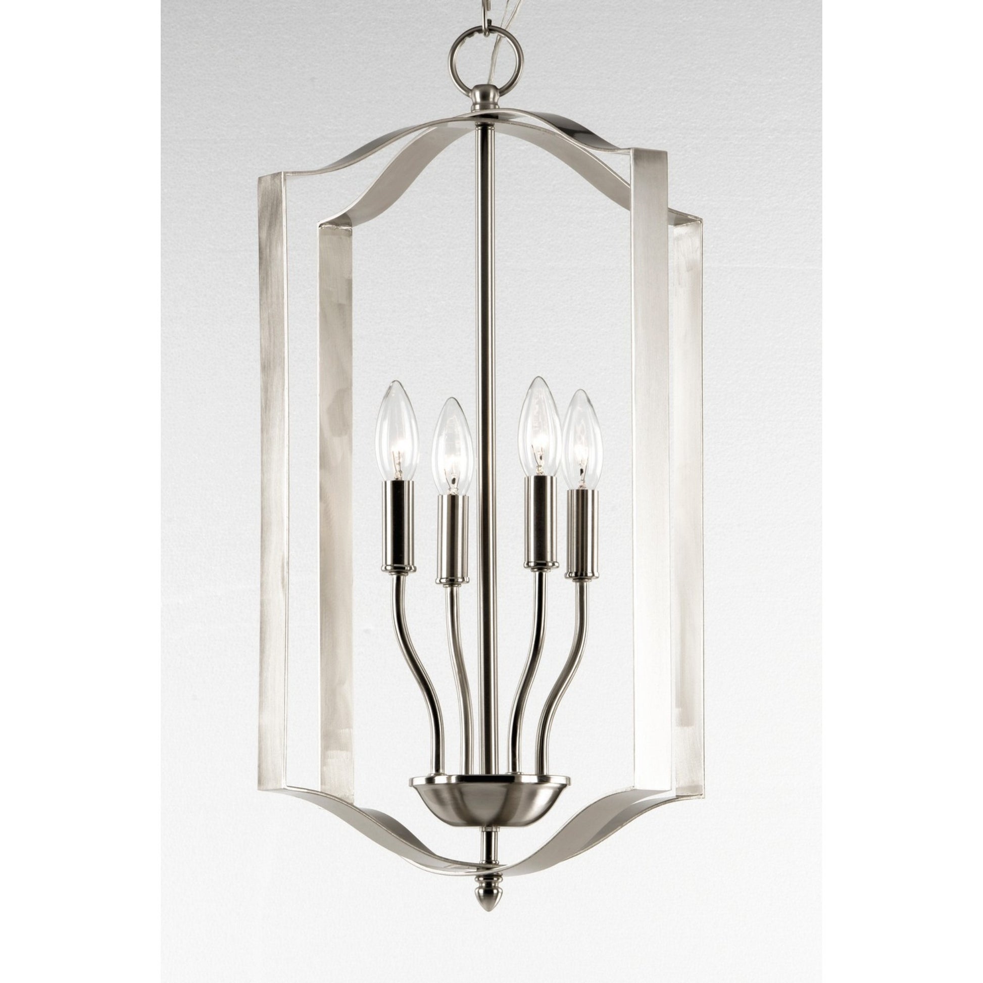 Provident 24" 4-Light Pendant, Satin Nickel Finish - Bees Lighting