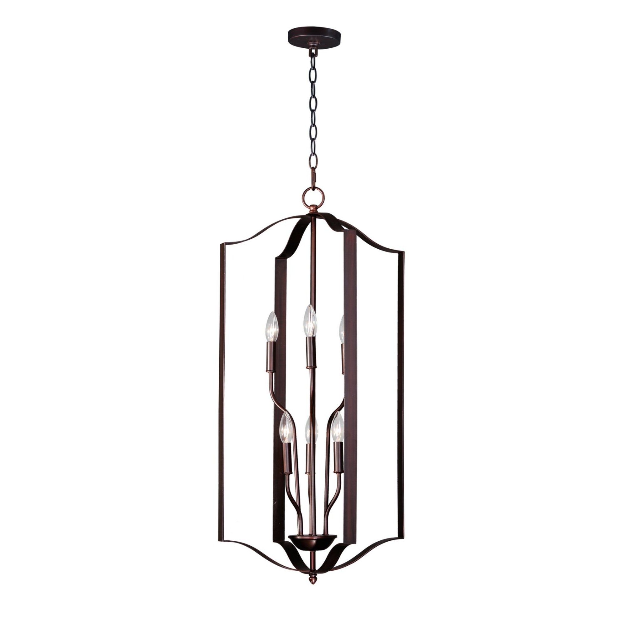 Provident 36" 6-Light Chandelier, Oil Rubbed Bronze Finish
