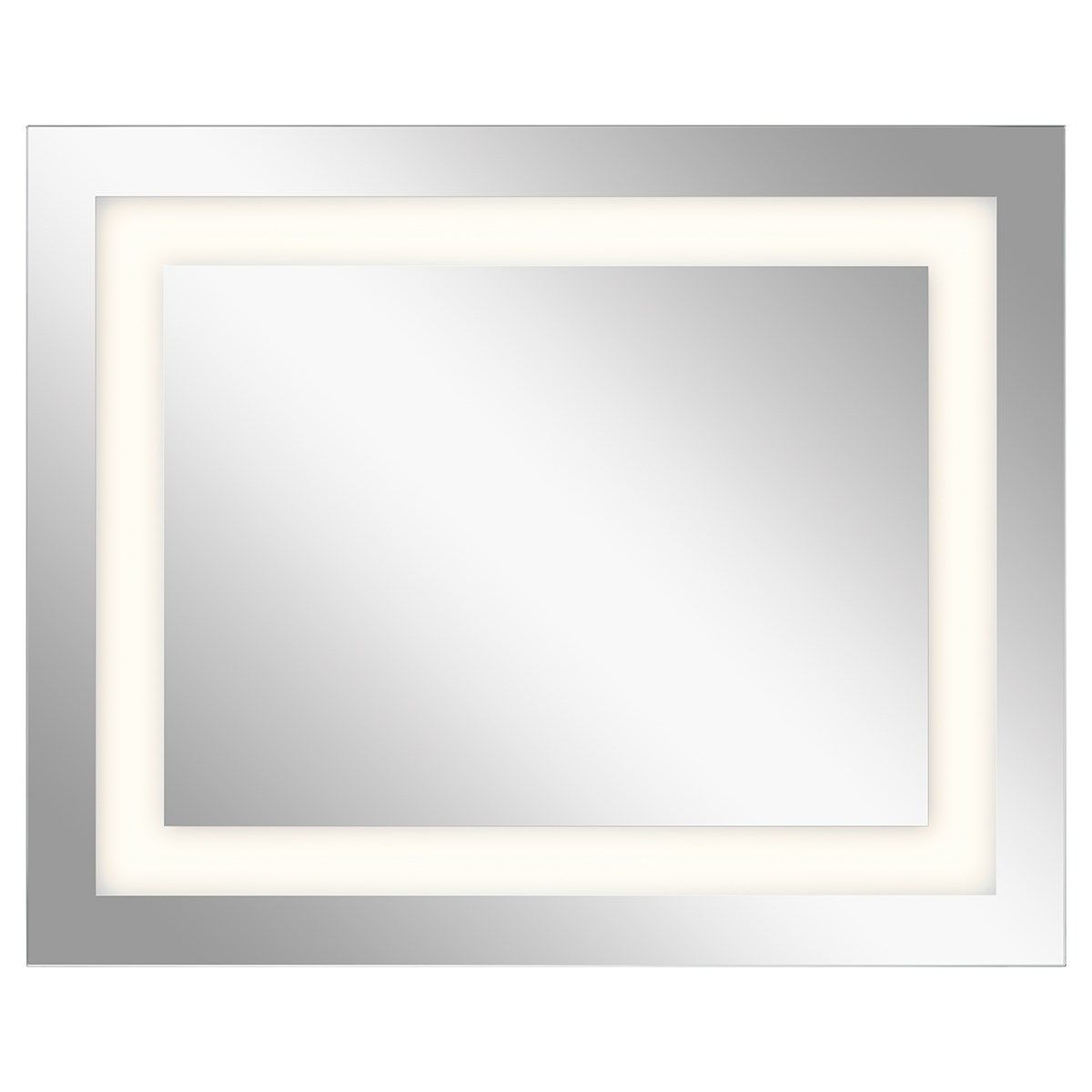 40 In. LED Mirror Silver Finish