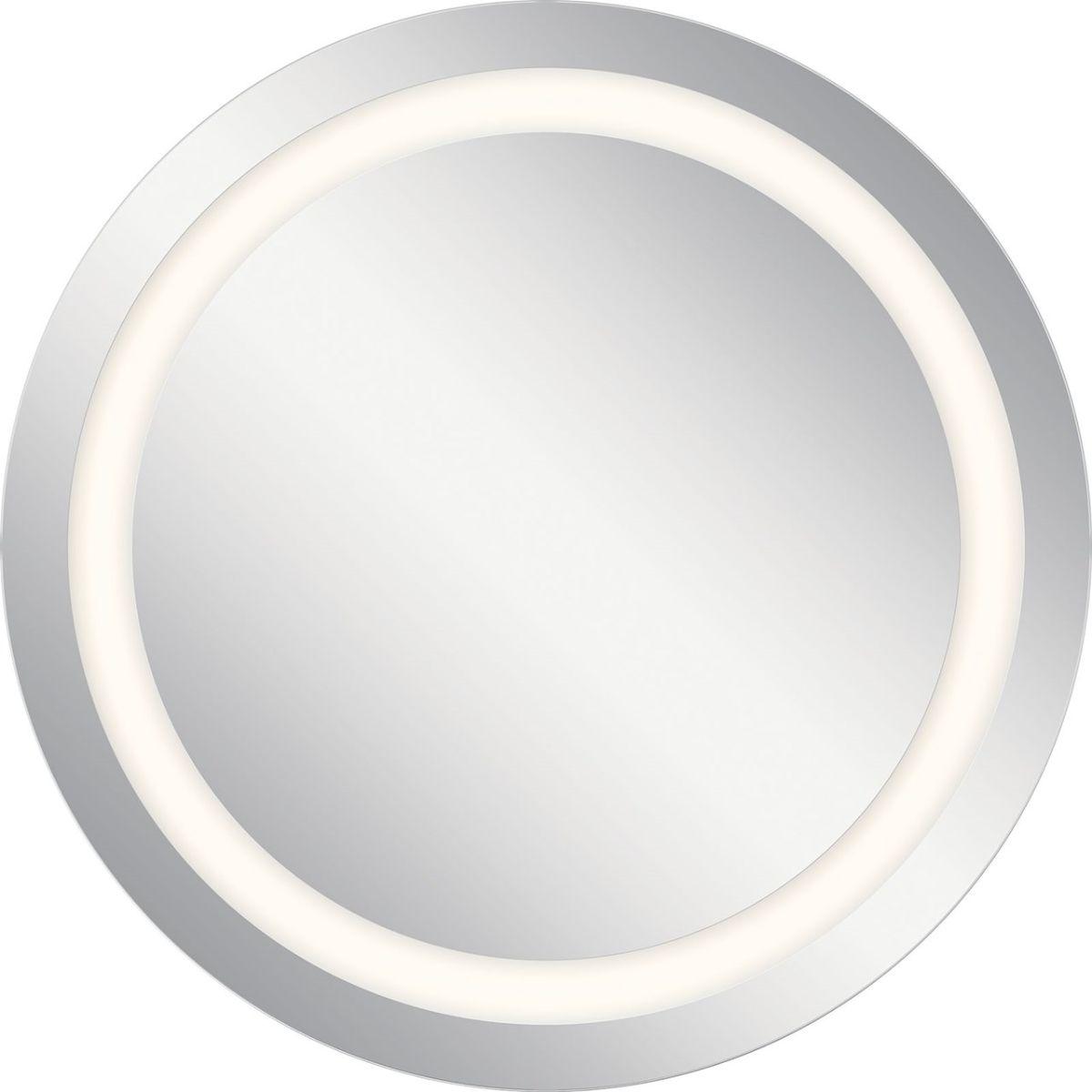 Signature 33.5" x 33.5" Round LED Backlit Mirror - Bees Lighting