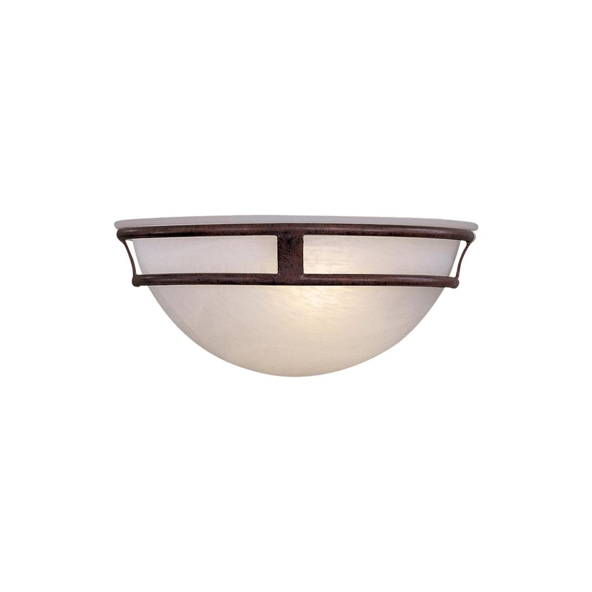 Pacifica 12 in. Flush Mount Sconce Antique Bronze finish