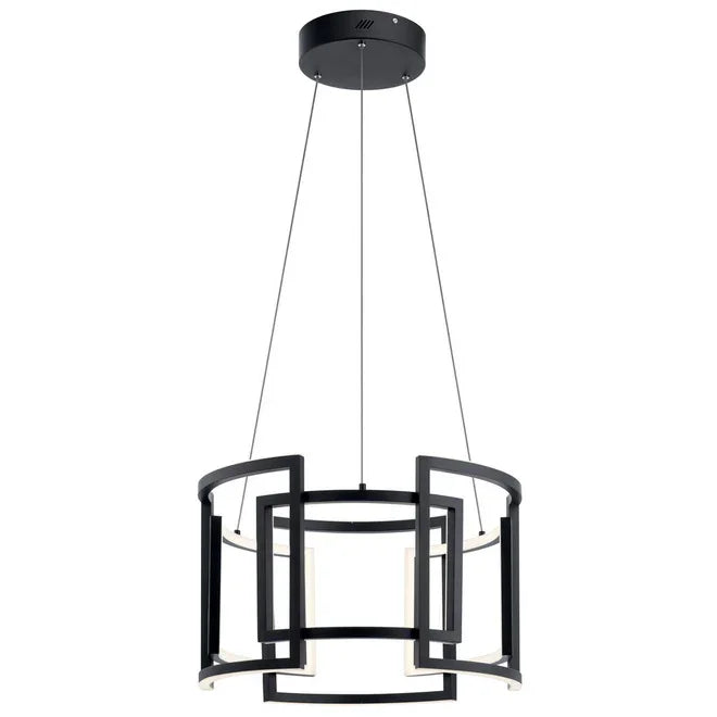 Melko 9-Light LED Round Pendant - Bees Lighting