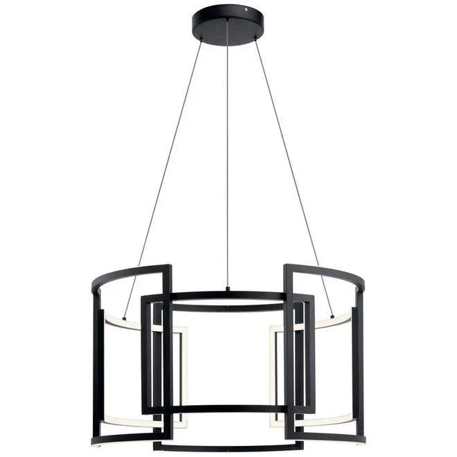 Melko 9-Light LED Round Pendant - Bees Lighting