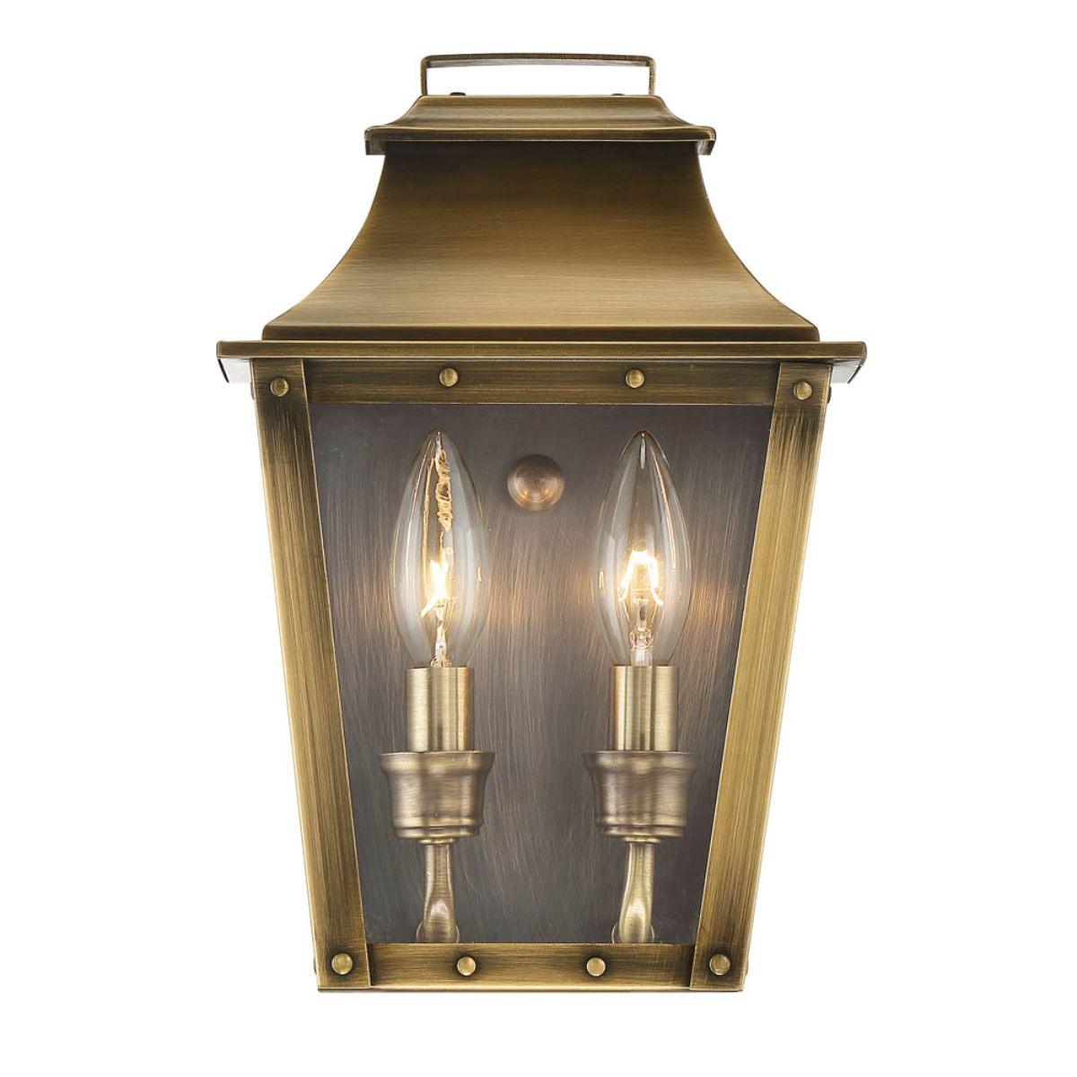 Coventry 12 In. 2 Lights Outdoor Wall Light - Bees Lighting