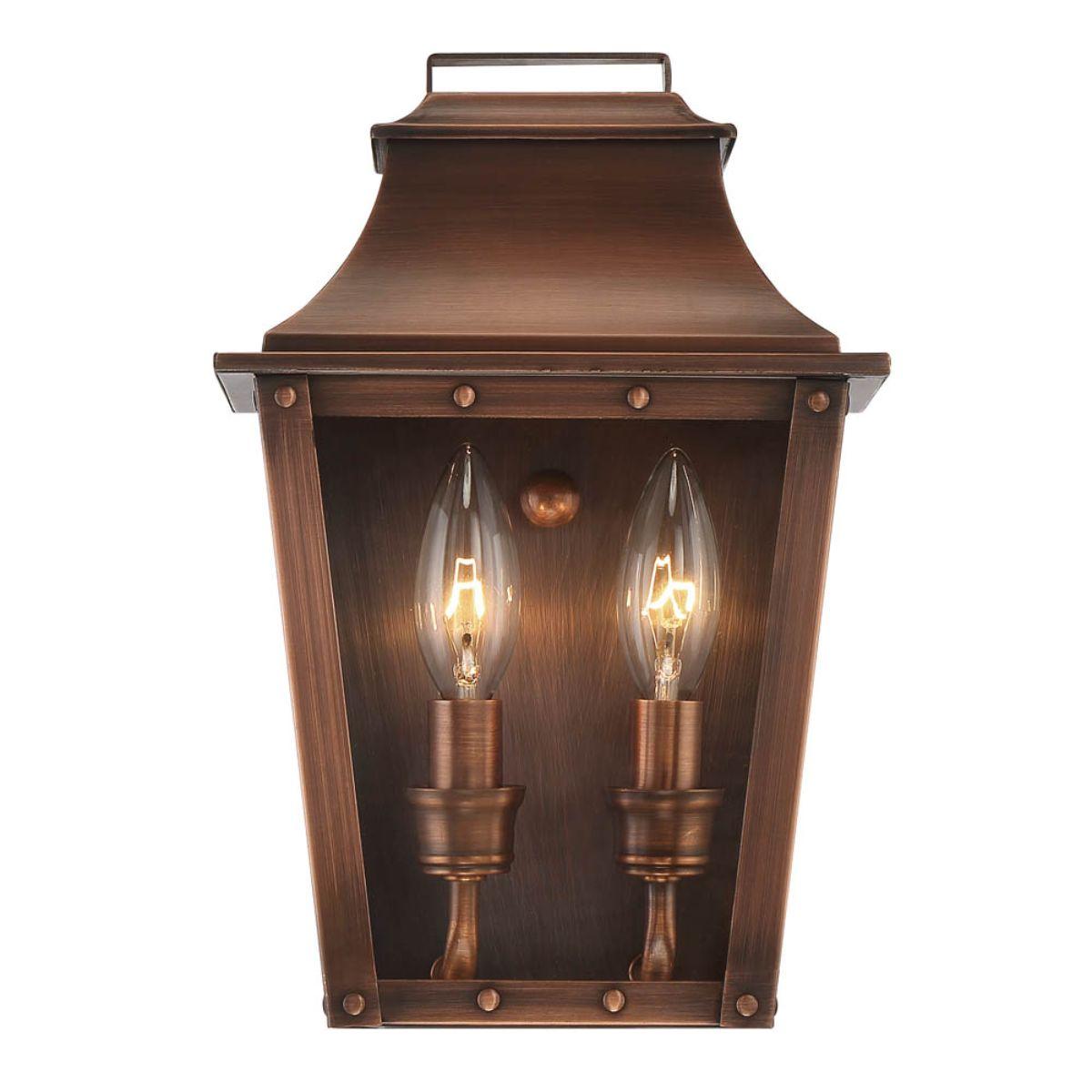 Coventry 12 In. 2 Lights Outdoor Wall Light