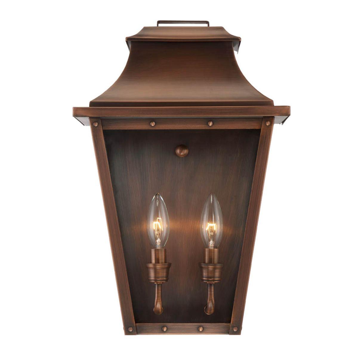 Coventry 17 In. 2 Lights Outdoor Wall Light