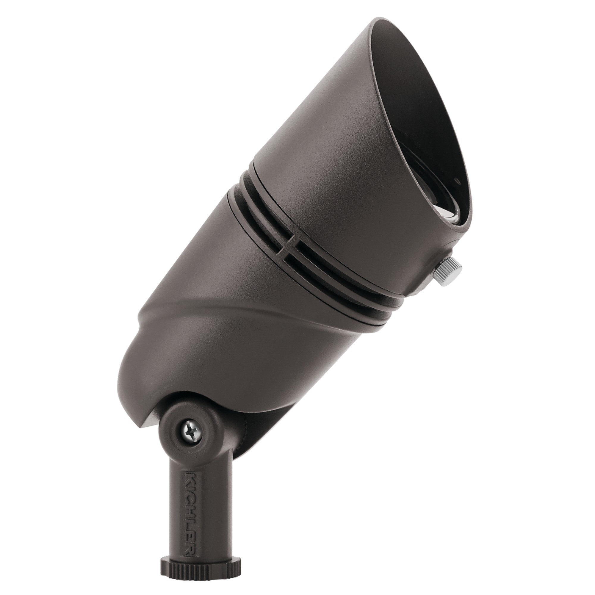LED 2700K Large Spot Light, 15 Degree, Textured Architectural Bronze