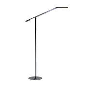 Equo Chrome Contemporary Neutral White LED Floor Lamp - Bees Lighting