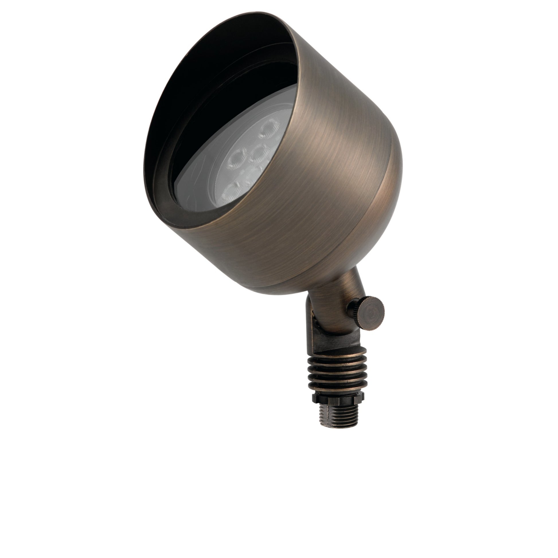 Uplight Accent Spot Light, Centennial Brass - Bees Lighting