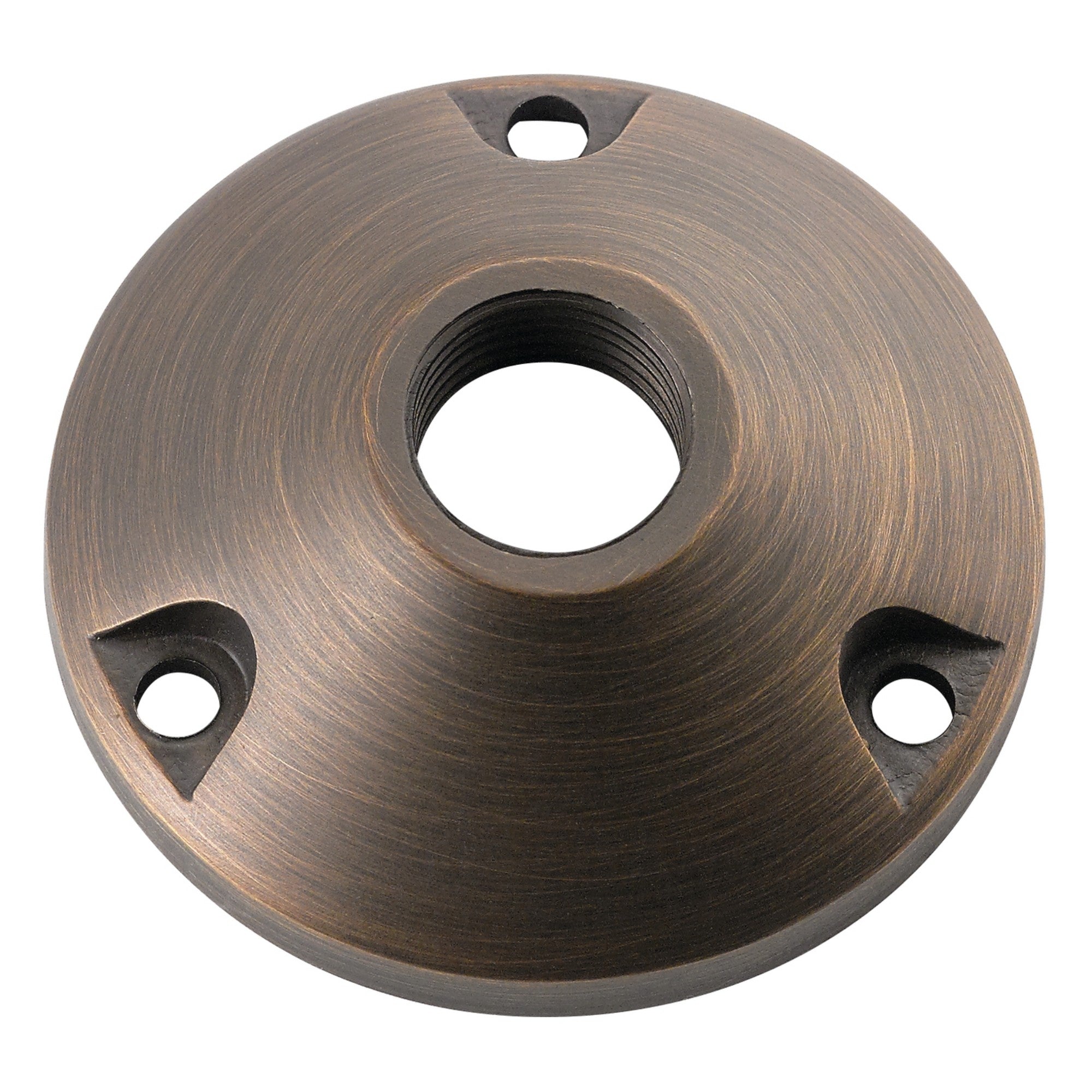 12V Round Mounting Base Centennial Brass - Bees Lighting