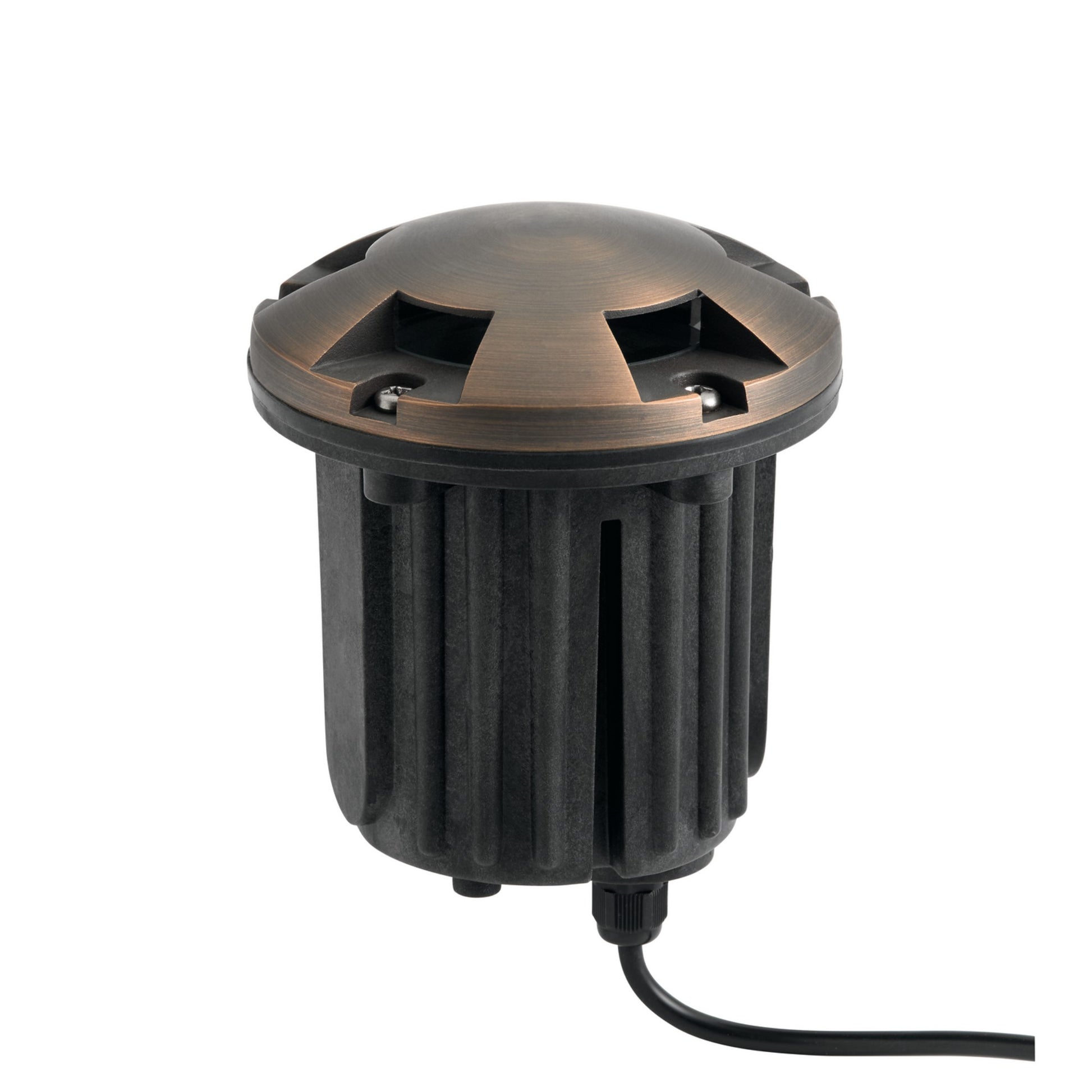 12V Beacon Landscape In-Ground Light Brass - Bees Lighting