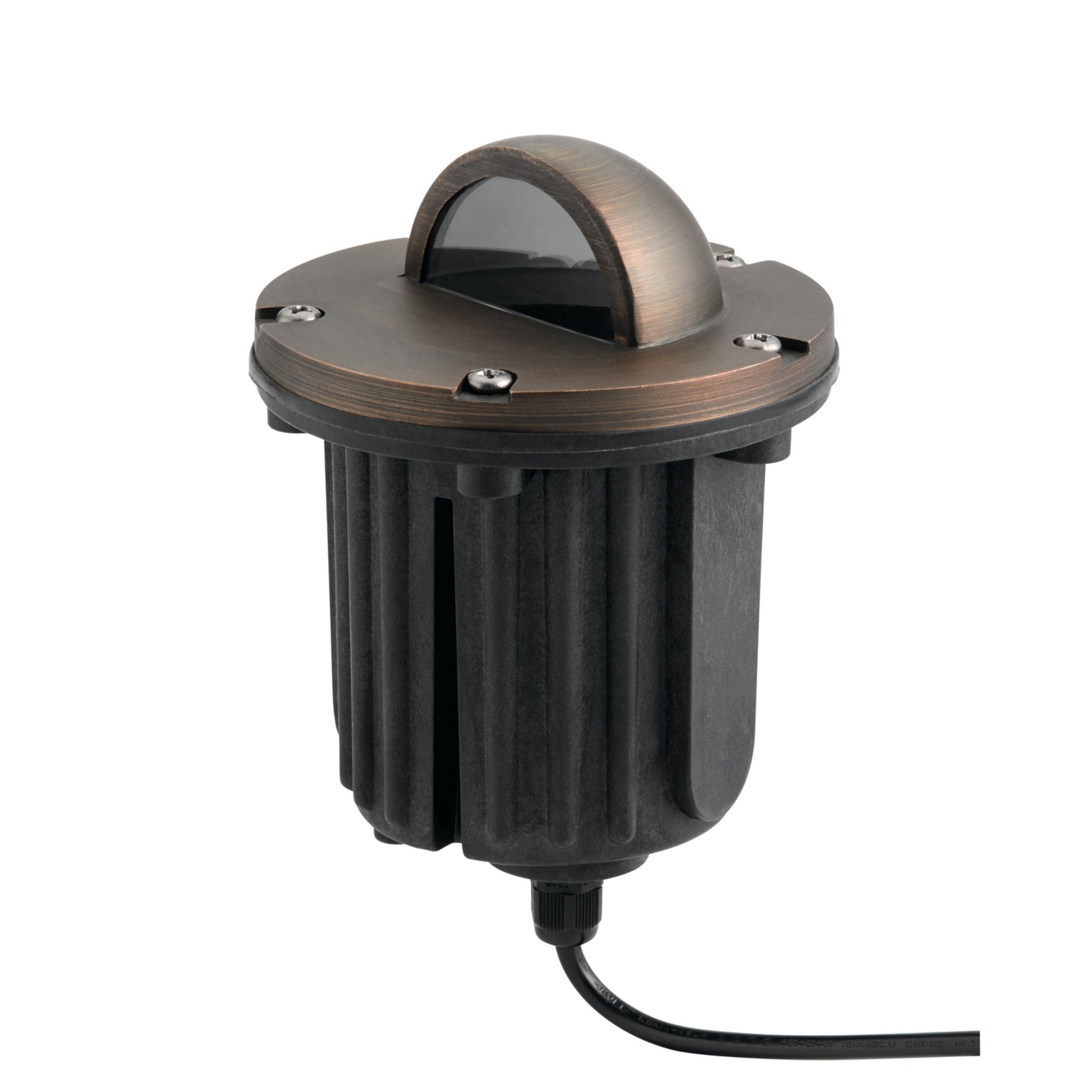 12V Side Throw Landscape In-Ground Light Brass - Bees Lighting