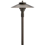Large Adjustable Height Path Light, Centennial Brass - Bees Lighting