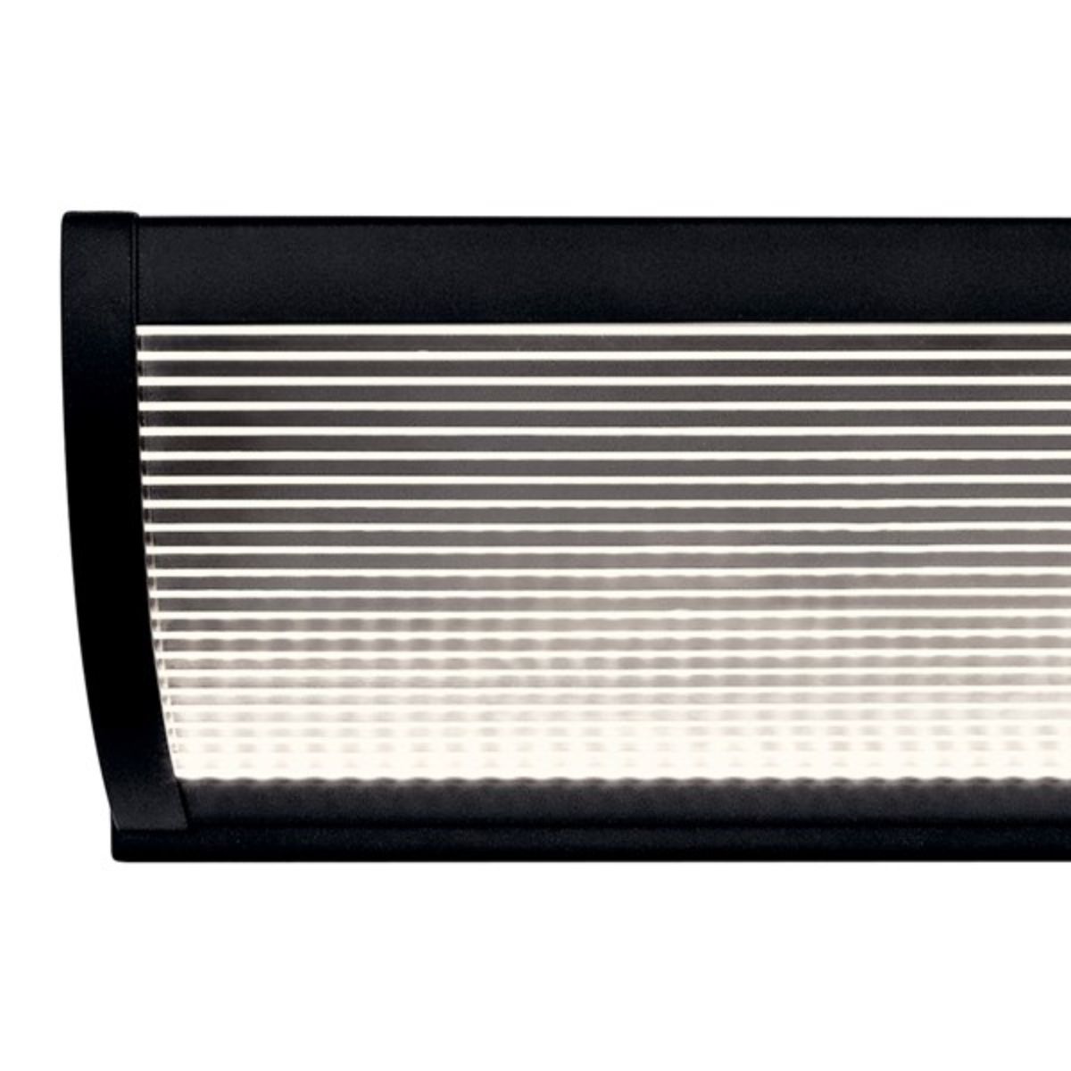 Roone 34 in. LED Vanity Light Black Finish - Bees Lighting