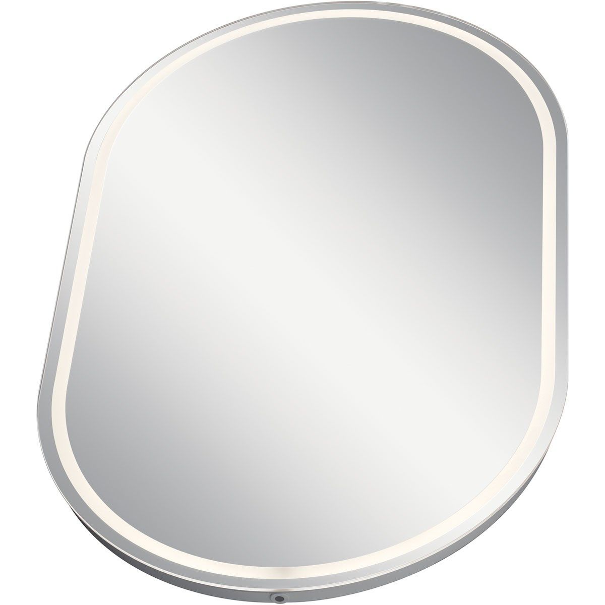 Menillo 40 In. LED Mirror 1750 Lumens 3000K White Finish
