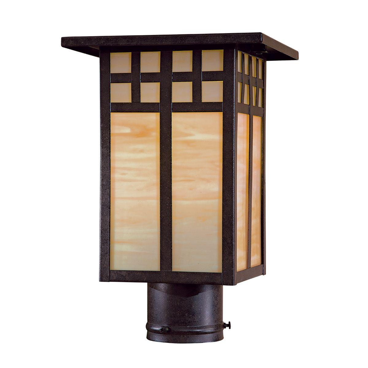 Transitional 13 In. Lantern Head Bronze Finish - Bees Lighting