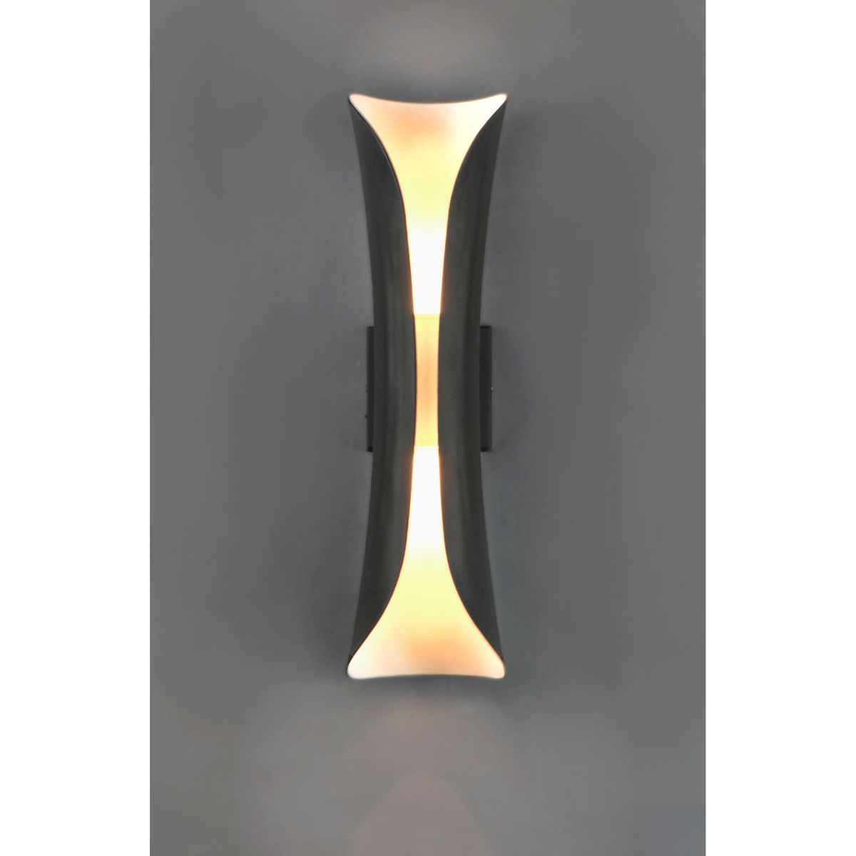 Scroll 21 in. Outdoor Wall Sconce 1540 Lumens, Architectural Bronze - Bees Lighting