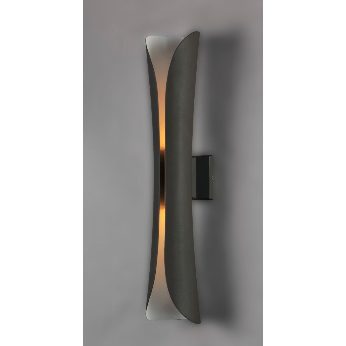 Scroll 30 in. LED Outdoor Wall Sconce 1540 Lumens, Architectural Bronze - Bees Lighting