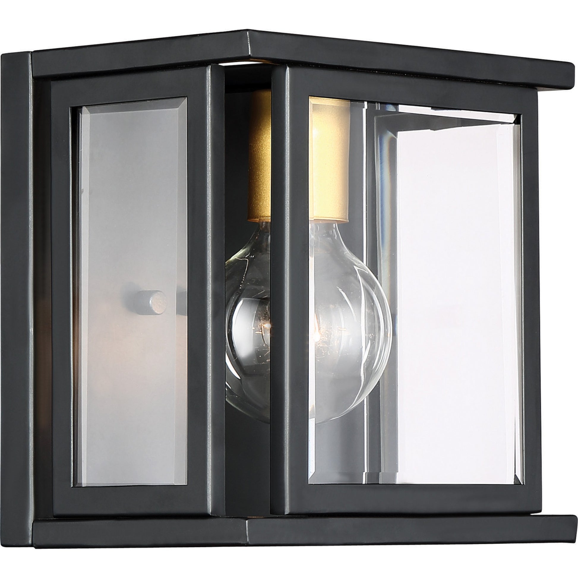 Payne 8 In. Wall Light Black Finish - Bees Lighting