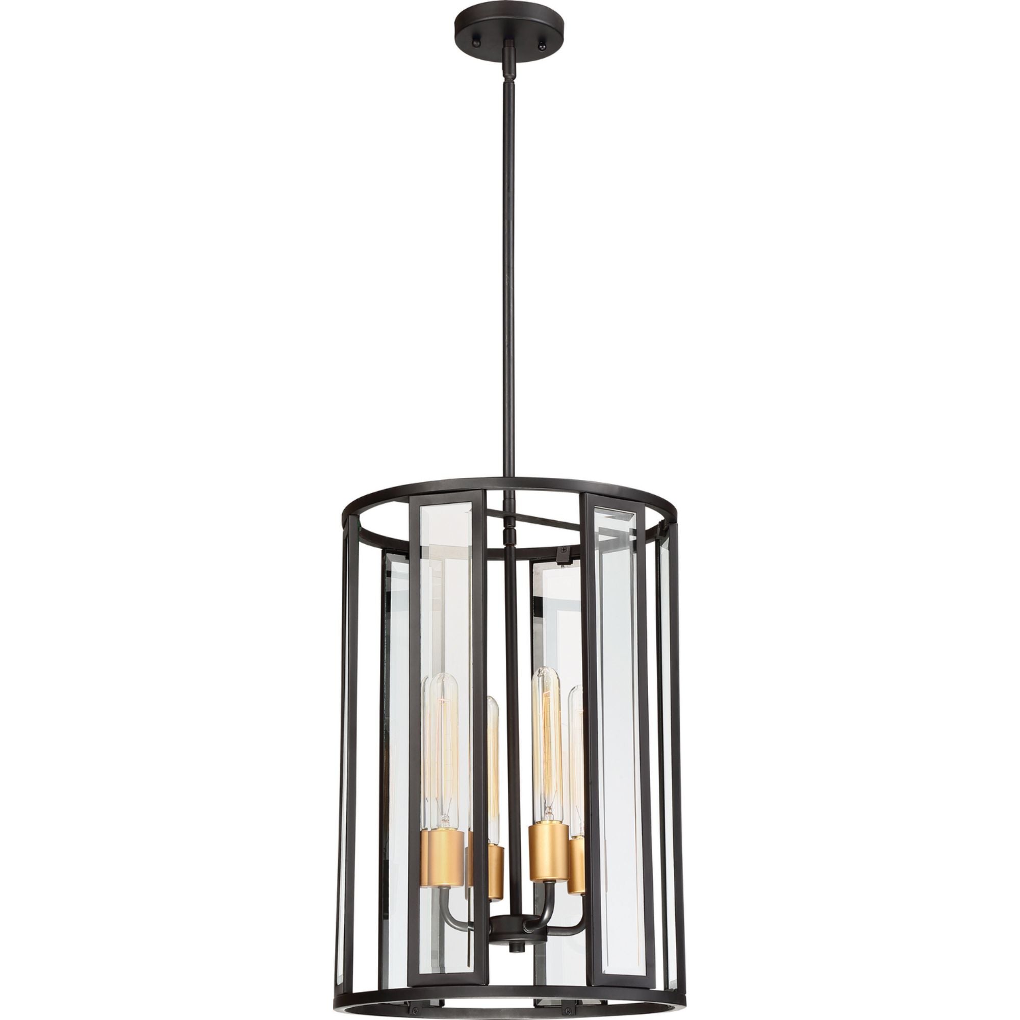 Payne 14 in. 4 Lights Pendant Light Bronze Finish