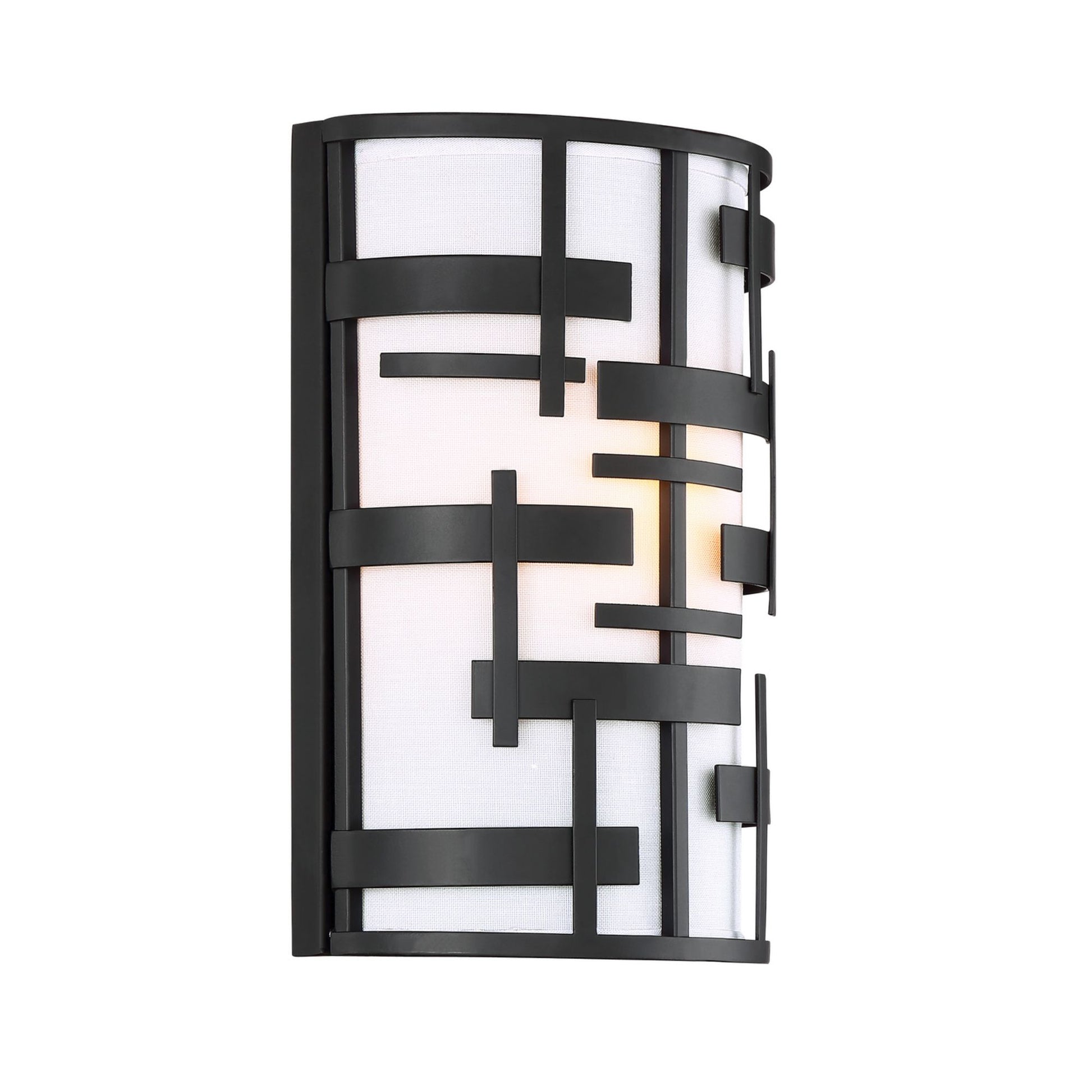 Lansing 12" 2-Light Wall Sconce, Midnight Bronze Finish - Bees Lighting