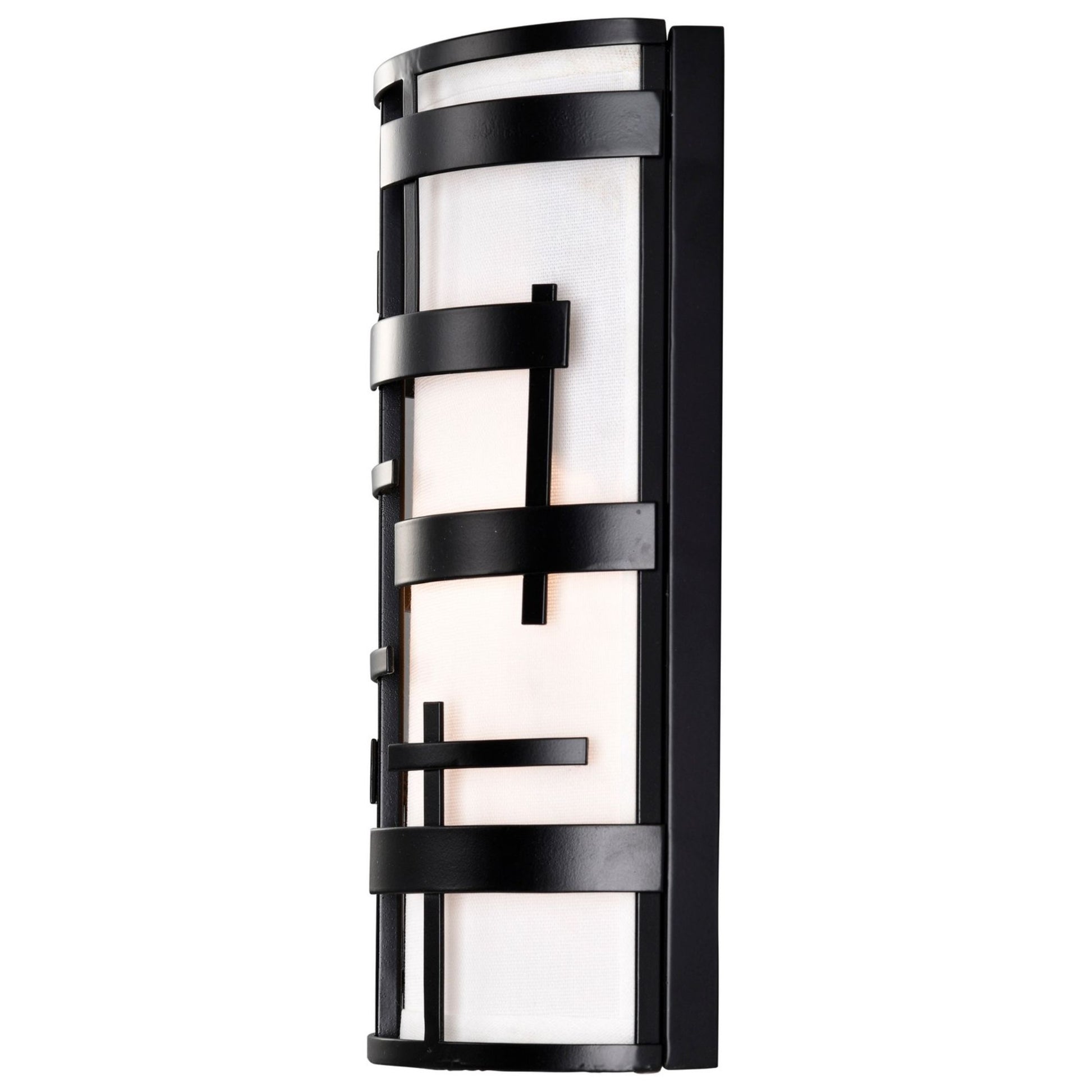 Lansing 12" 2-Light Wall Sconce, Midnight Bronze Finish - Bees Lighting