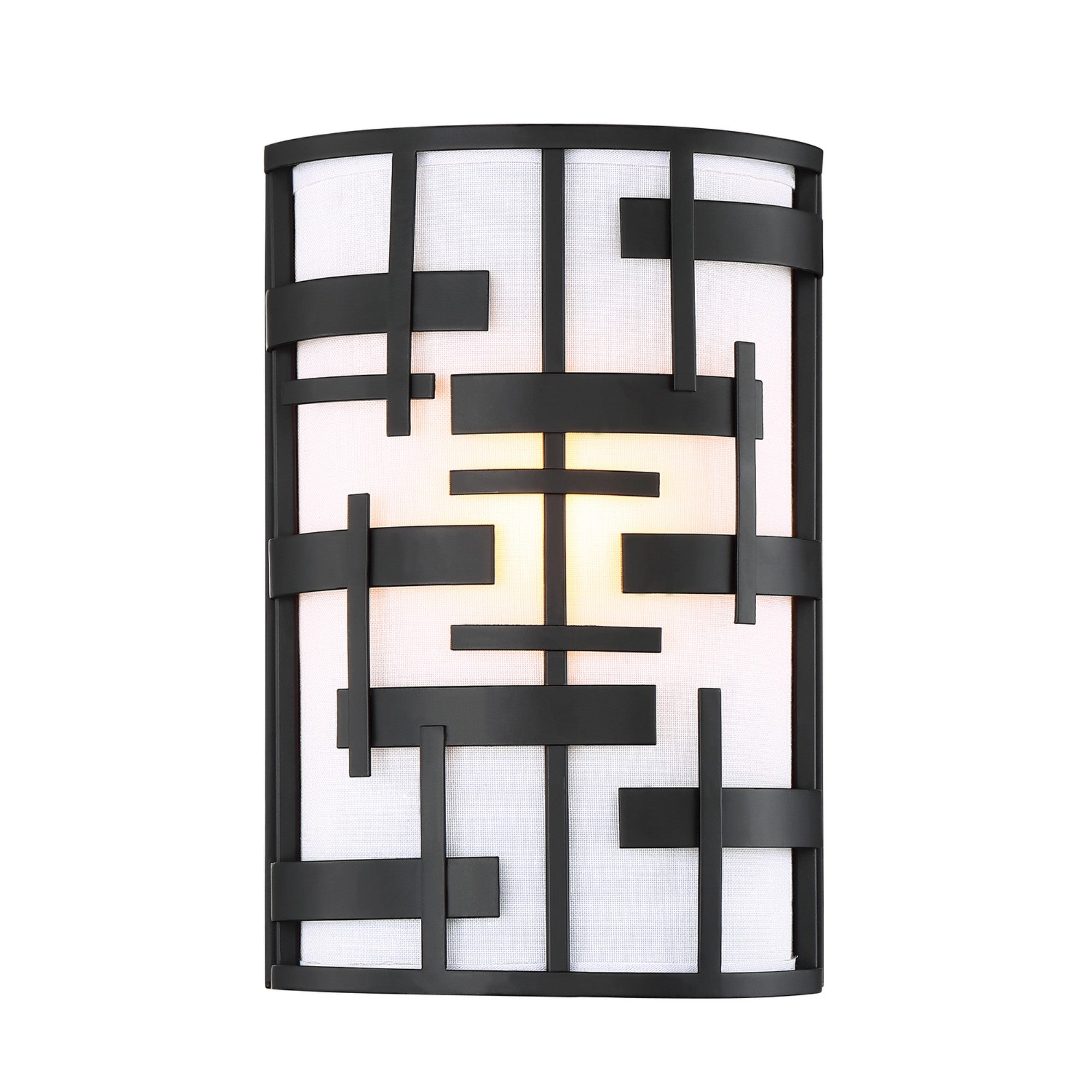 Lansing 12" 2-Light Wall Sconce, Midnight Bronze Finish - Bees Lighting