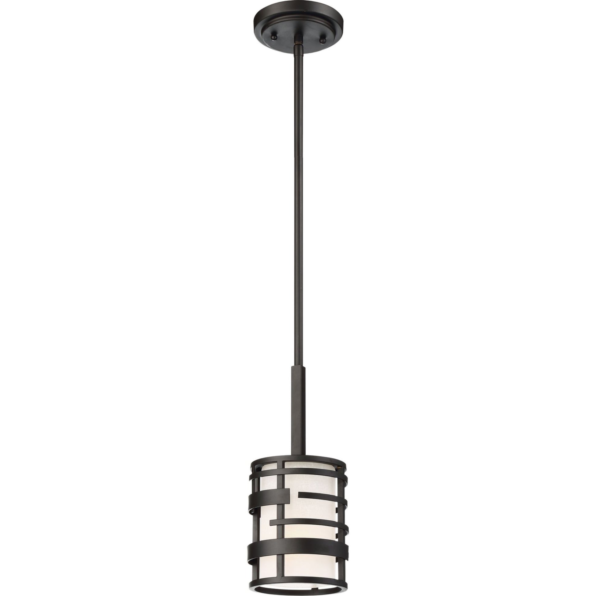 Lansing 6" Mini Pendant, Midnight Bronze Finish - Bees Lighting