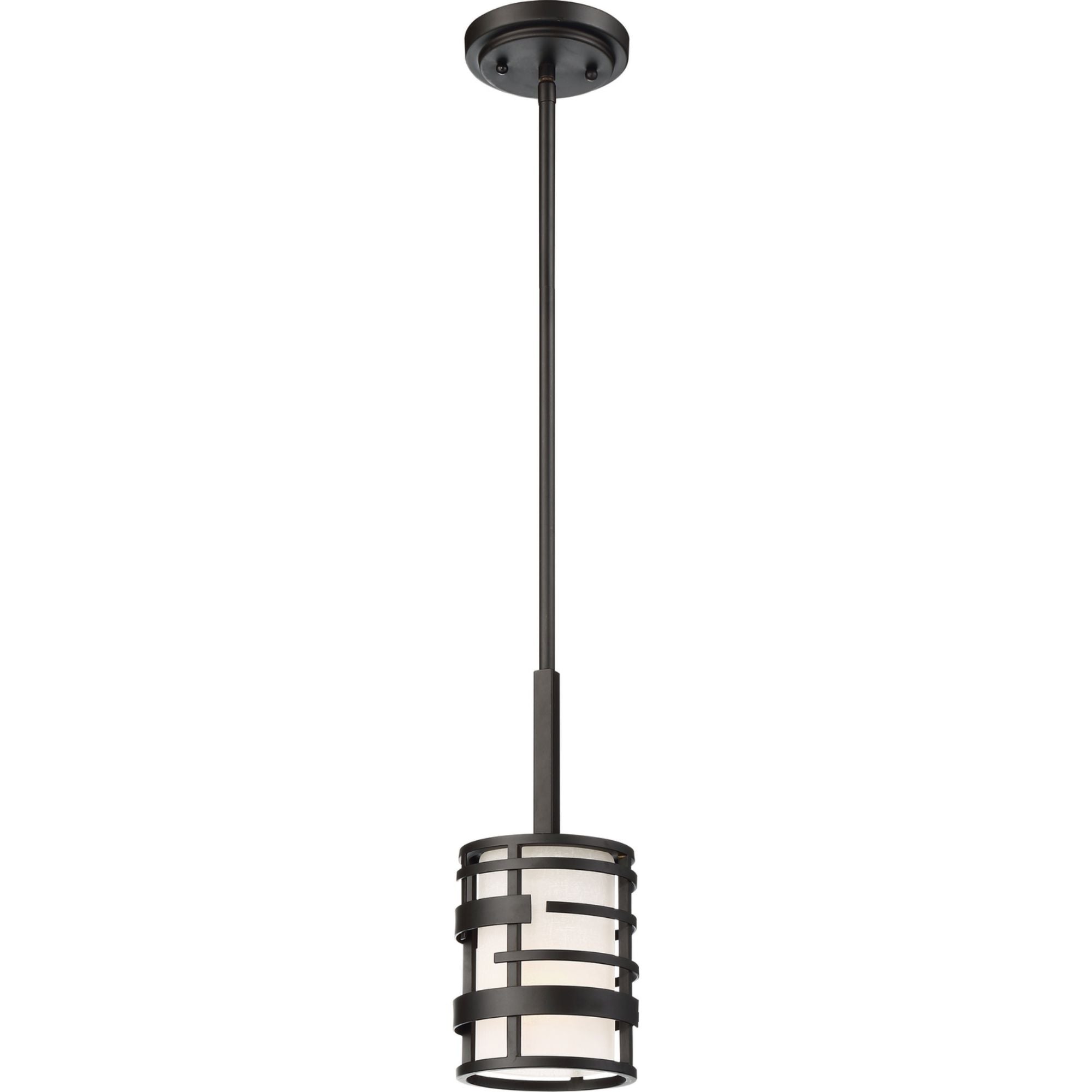 Lansing 6" Mini Pendant, Midnight Bronze Finish - Bees Lighting