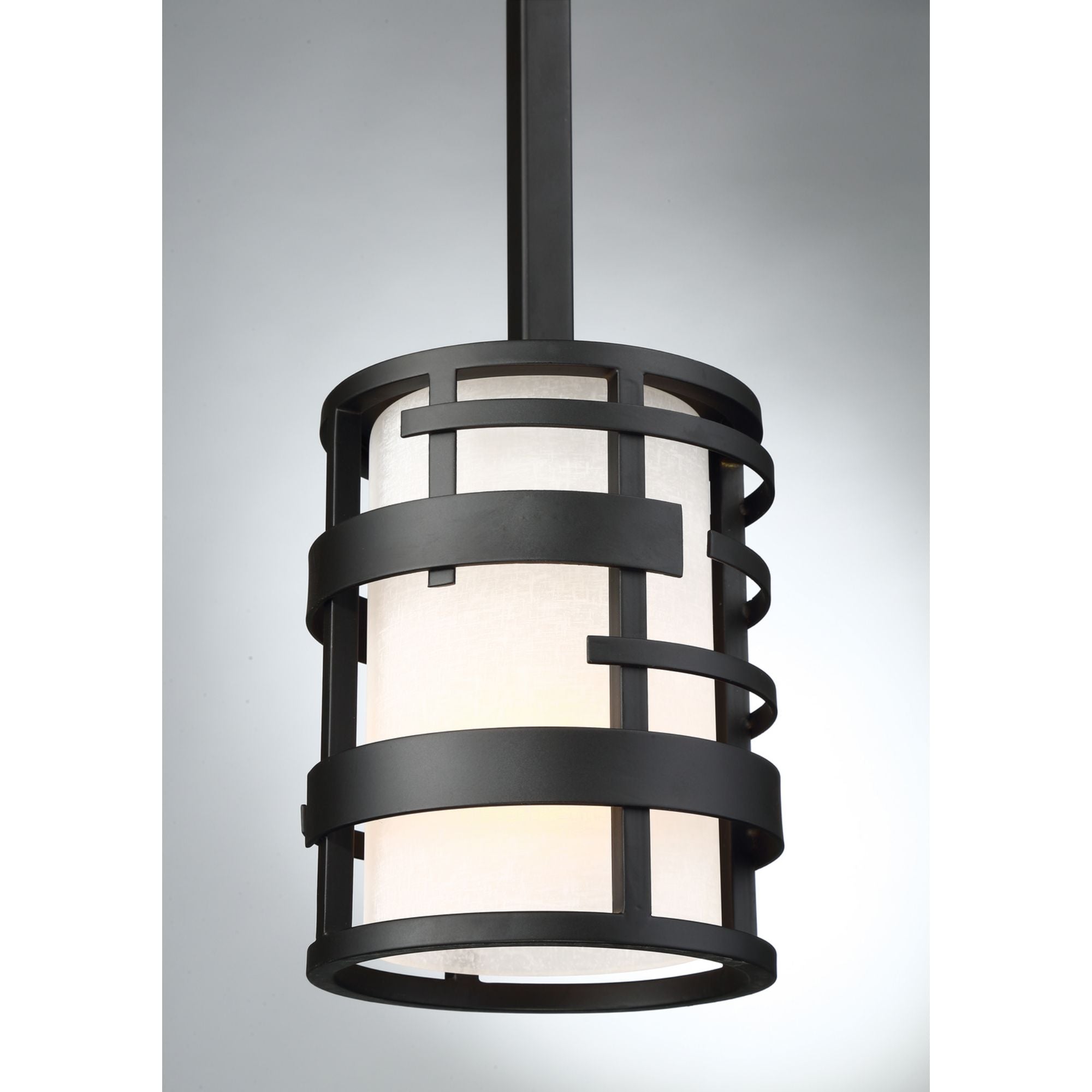 Lansing 6" Mini Pendant, Midnight Bronze Finish - Bees Lighting