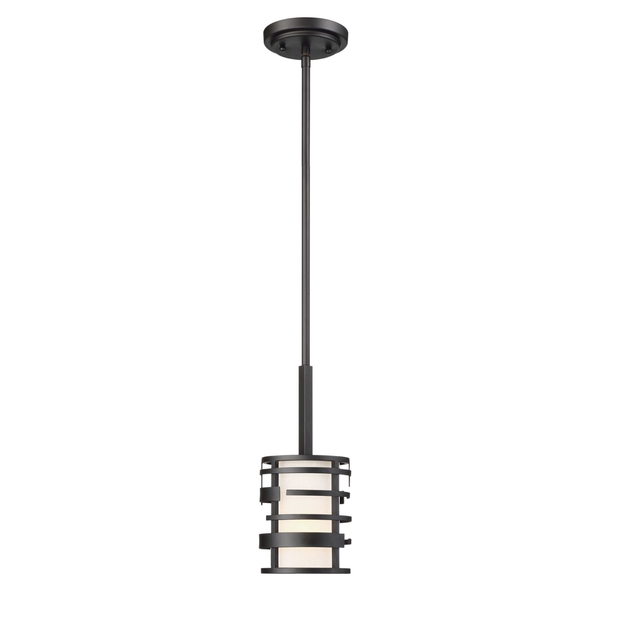 Lansing 6" Mini Pendant, Midnight Bronze Finish - Bees Lighting