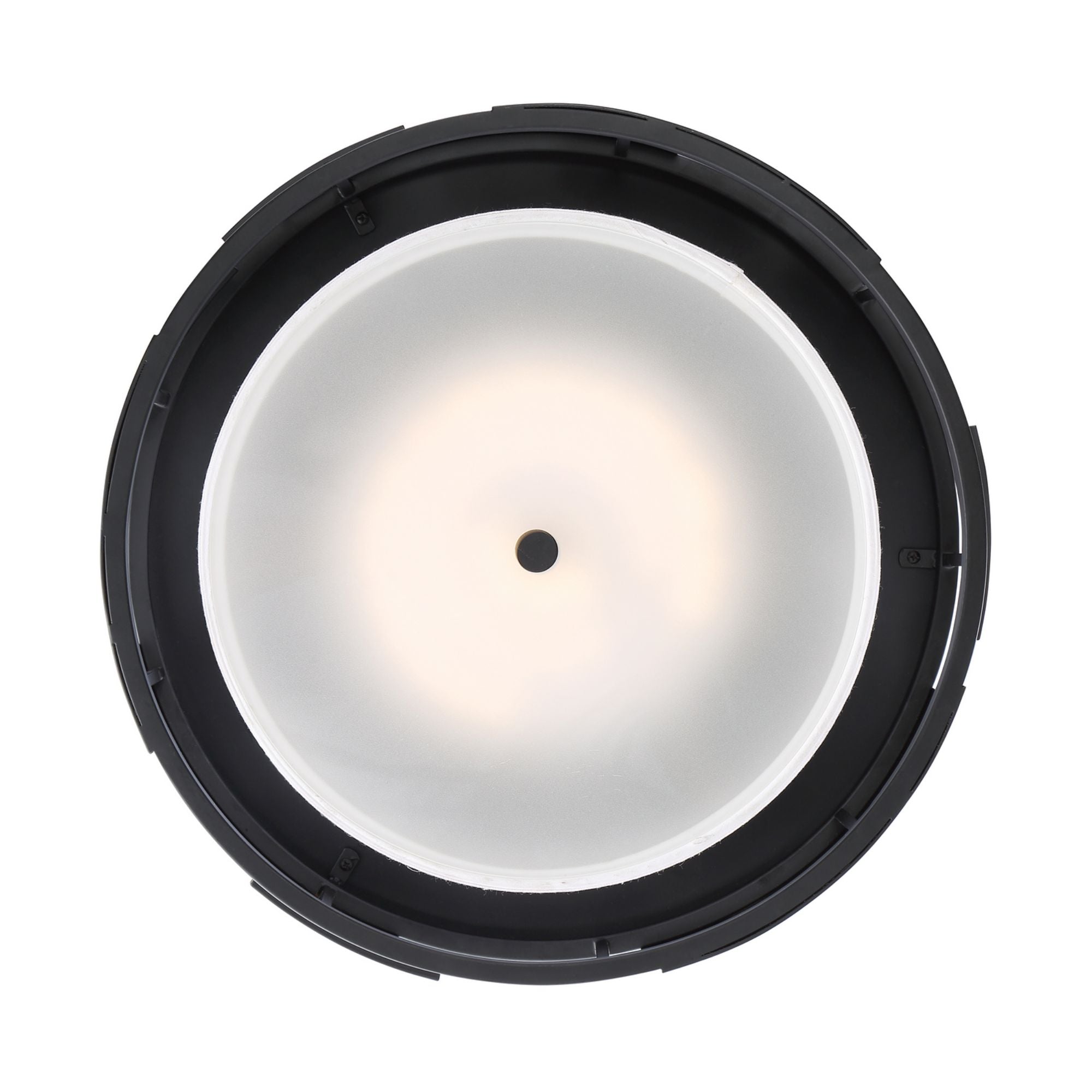 Lansing 16" 3-Light Flush Mount, Midnight Bronze Finish