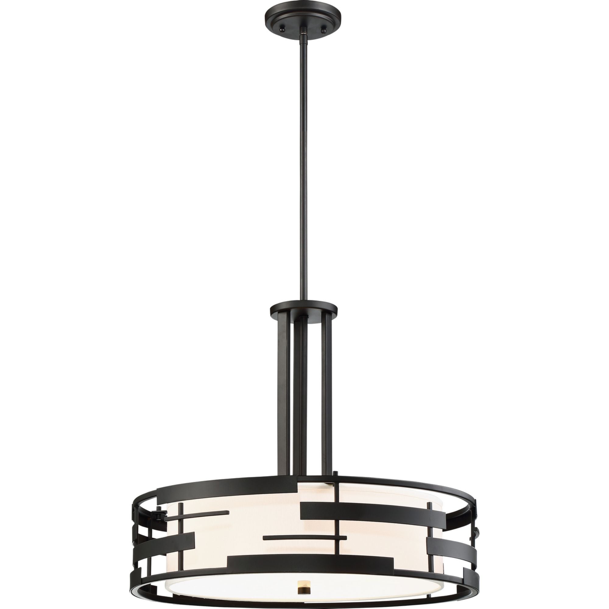 Lansing 21" 3-Light Pendant, Midnight Bronze Finish
