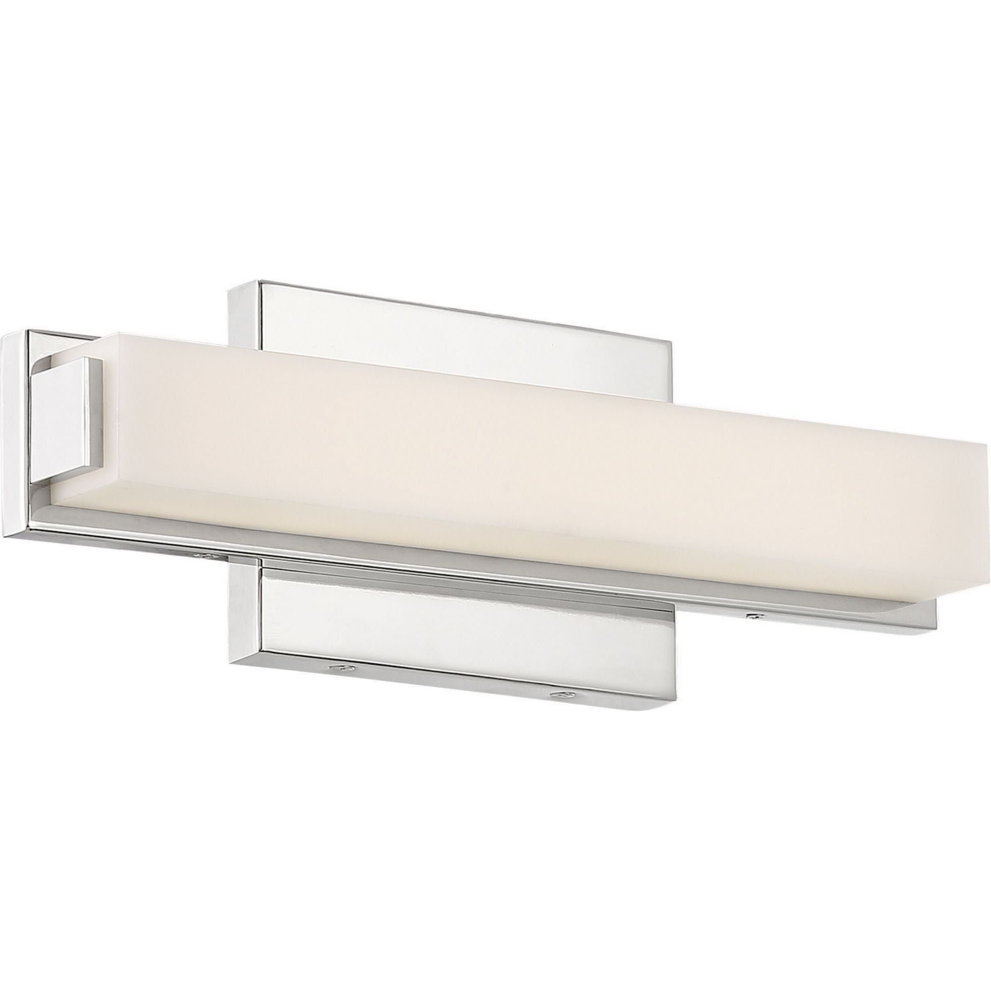 Slick 13" LED Vanity, Polished Nickel Finish - Bees Lighting