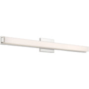 Slick 36" LED Vanity, Polished Nickel Finish - Bees Lighting