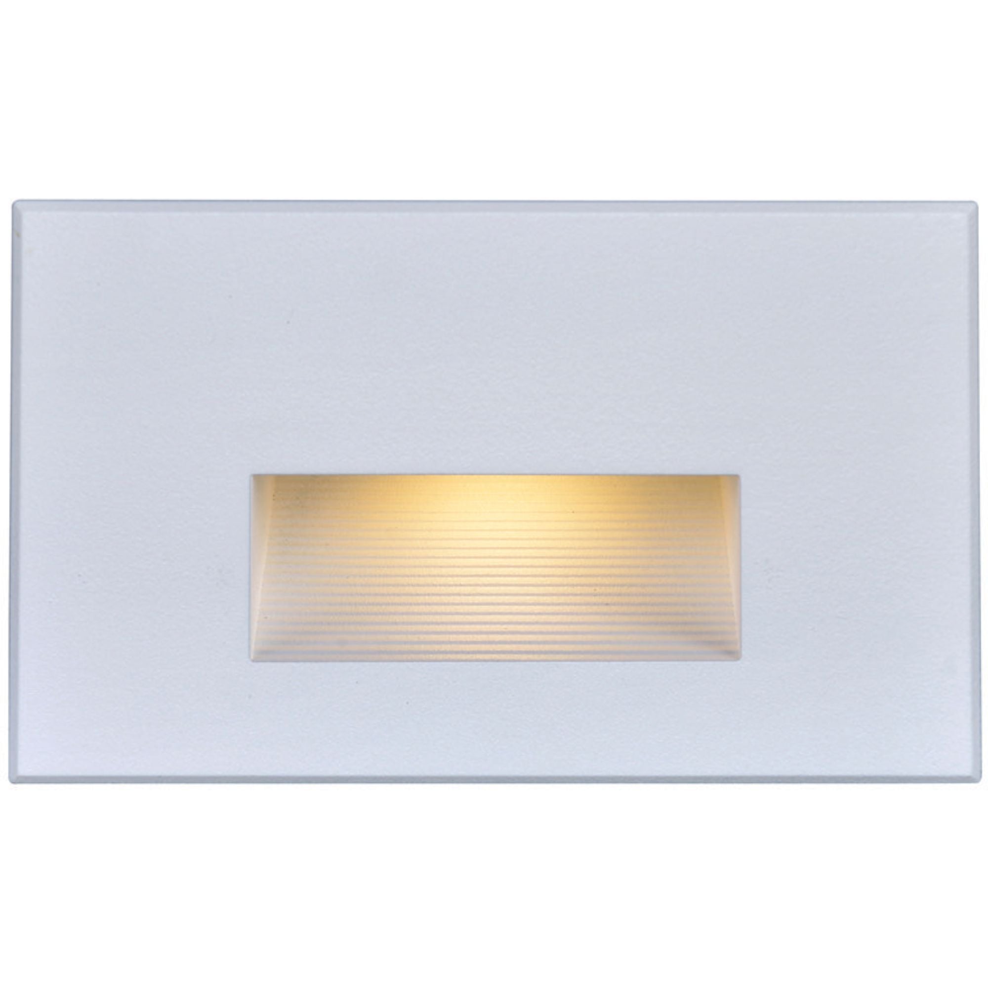 5" LED Horizontal Step Light, 5W 3000K, White Finish - Bees Lighting